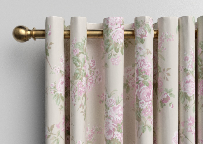 Shabby Chic by Rachel Ashwell Rose Chintz, Pink - Made to Measure Curtains - Image 12
